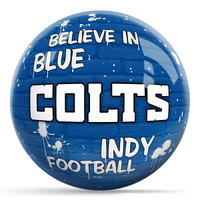 KR Strikeforce NFL Graffiti Indianapolis Colts Ball ALT Image