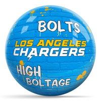 KR Strikeforce NFL Graffiti Los Angeles Chargers Ball ALT Image