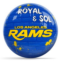 KR Strikeforce NFL Graffiti Los Angeles Rams Ball ALT Image