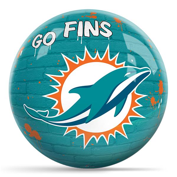 KR Strikeforce NFL Graffiti Miami Dolphins Ball