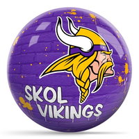 KR Strikeforce NFL Graffiti Minnesota Vikings Ball MAIN Image