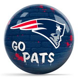 Newest/Latest Balls: KR Strikeforce NFL Graffiti New England Patriots Ball
