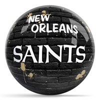 KR Strikeforce NFL Graffiti New Orleans Saints Ball ALT Image
