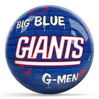 KR Strikeforce NFL Graffiti New York Giants Ball ALT Image