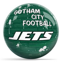 KR Strikeforce NFL Graffiti New York Jets Ball ALT Image