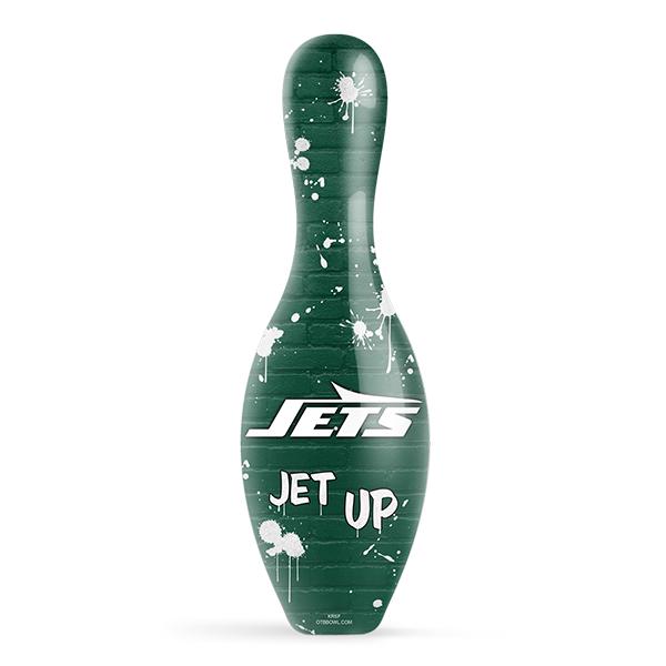 KR Strikeforce NFL Graffiti New York Jets Pin