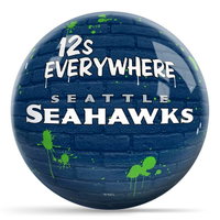 KR Strikeforce NFL Graffiti Seattle Seahawks Ball ALT Image