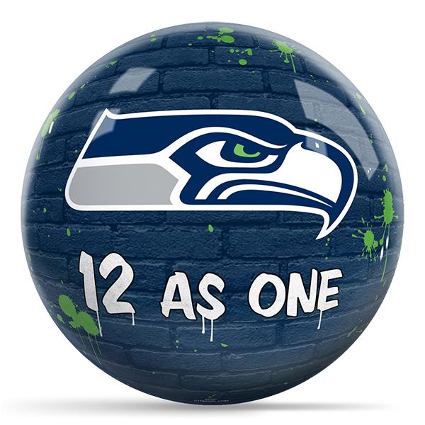 KR Strikeforce NFL Graffiti Seattle Seahawks Ball