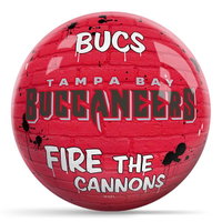 KR Strikeforce NFL Graffiti Tampa Bay Buccaneers Ball ALT Image