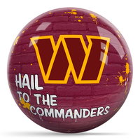 KR Strikeforce NFL Graffiti Washington Commanders Ball MAIN Image