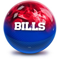 KR Strikeforce NFL on Fire Buffalo Bills Ball ALT Image