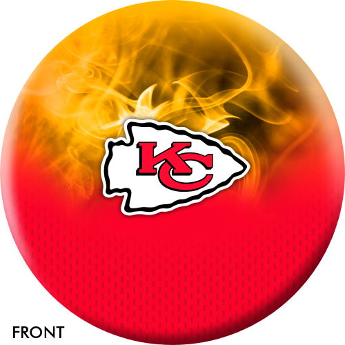 KR Strikeforce NFL on Fire Kansas City Chiefs Ball