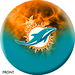 Review the KR Strikeforce NFL on Fire Miami Dolphins Ball