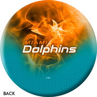 KR Strikeforce NFL on Fire Miami Dolphins Ball ALT Image
