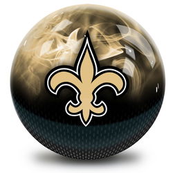 KR Strikeforce NFL on Fire New Orleans Saints Ball Bowling Balls