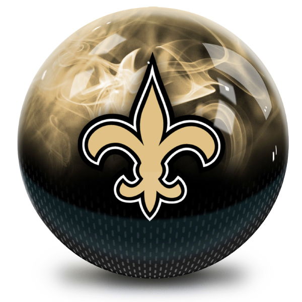 KR Strikeforce NFL on Fire New Orleans Saints Ball