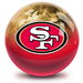 Review the KR Strikeforce NFL on Fire San Francisco 49ers Ball