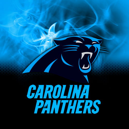 KR Strikeforce NFL on Fire Towel Carolina Panthers
