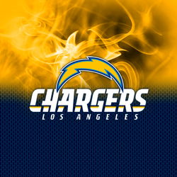 KR Strikeforce NFL on Fire Towel Los Angeles Chargers