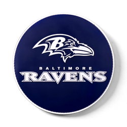 KR Strikeforce NFL Round Rubber Shammy Baltimore Ravens