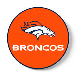 KR Strikeforce NFL Round Rubber Shammy Denver Broncos