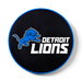 Review the KR Strikeforce NFL Round Rubber Shammy Detroit Lions