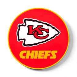 KR Strikeforce NFL Round Rubber Shammy Kansas City Chiefs