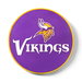 Review the KR Strikeforce NFL Round Rubber Shammy Minnesota Vikings