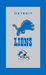Review the KR Strikeforce NFL Towel Detroit Lions