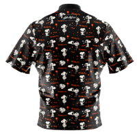 KR Strikeforce Peanuts Snoopy Graffiti Bowling Jersey BACK Image