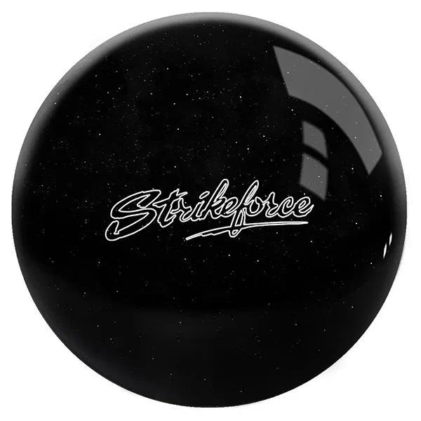 KR Strikeforce Polyester Black Sparkle-ALMOST NEW