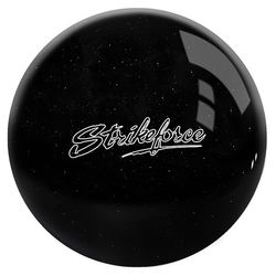 KR Strikeforce Polyester Black Sparkle Bowling Balls