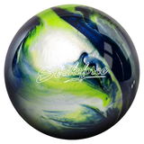 Newest/Latest Ball: KR Strikeforce Polyester Blue/Green/Silver