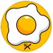 Review the KR Strikeforce Round Shammy Leather Pad Fried Egg