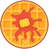 Top KR Strikeforce Gear: KR Strikeforce Round Shammy Leather Pad Waffle