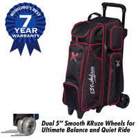 KR Strikeforce Royal Flush 4x4 Roller Black/Red ALT Image