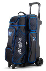 PopularPremium 4 Ball Bags: KR Strikeforce Royal Flush 4x4 Roller Black/Royal