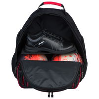 KR Strikeforce Royal Flush Deuce 2 Ball Backpack Black/Red ALT Image