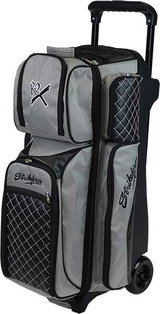PopularPremium 3 Ball Bags: KR Strikeforce Royal Flush Triple Roller Silver