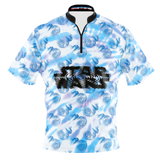 PopularBowling Apparel: KR Strikeforce Star Wars 3D Logo Pattern Bowling Jersey