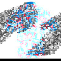 KR Strikeforce Star Wars Badges Bowling Jersey BACK Image