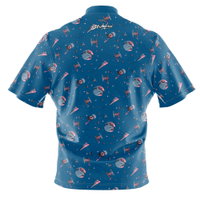 KR Strikeforce Star Wars Death Star Bowling Jersey BACK Image