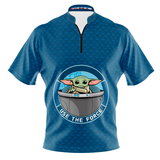 Disney/Cartoon Bowling Gear Item for Kids: KR Strikeforce Star Wars Grogu Huckleberry Bowling Jersey