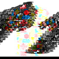 KR Strikeforce Star Wars Icons Bowling Jersey BACK Image