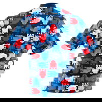 KR Strikeforce Star Wars R2-D2 Pattern Bowling Jersey BACK Image