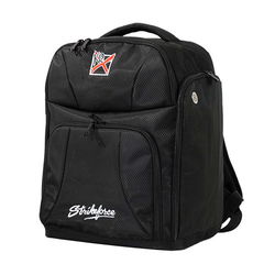 KR Strikeforce Strike Pack Single Ball & Shoe Backpack Black Bowling Bags