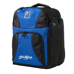 KR Strikeforce Strike Pack Single Ball & Shoe Backpack Royal Bowling Bags