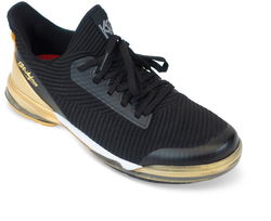 KR Strikeforce Unisex TPC Alpha Black/Gold Right Hand-ALMOST NEW Bowling Shoes