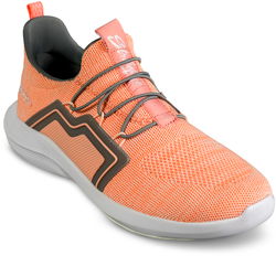 KR Strikeforce Womens Milan Coral/Grey Bowling Shoes