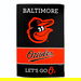 Review the MLB Towel Baltimore Orioles 16X25"